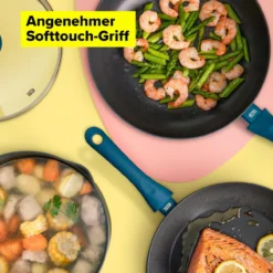 Wok Pfanne mit Öldosiersystem, Ø28cm