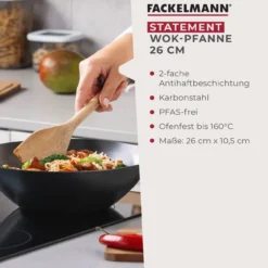 Wokpfanne Soft Collection, Keramik, antihaft, Ø26cm