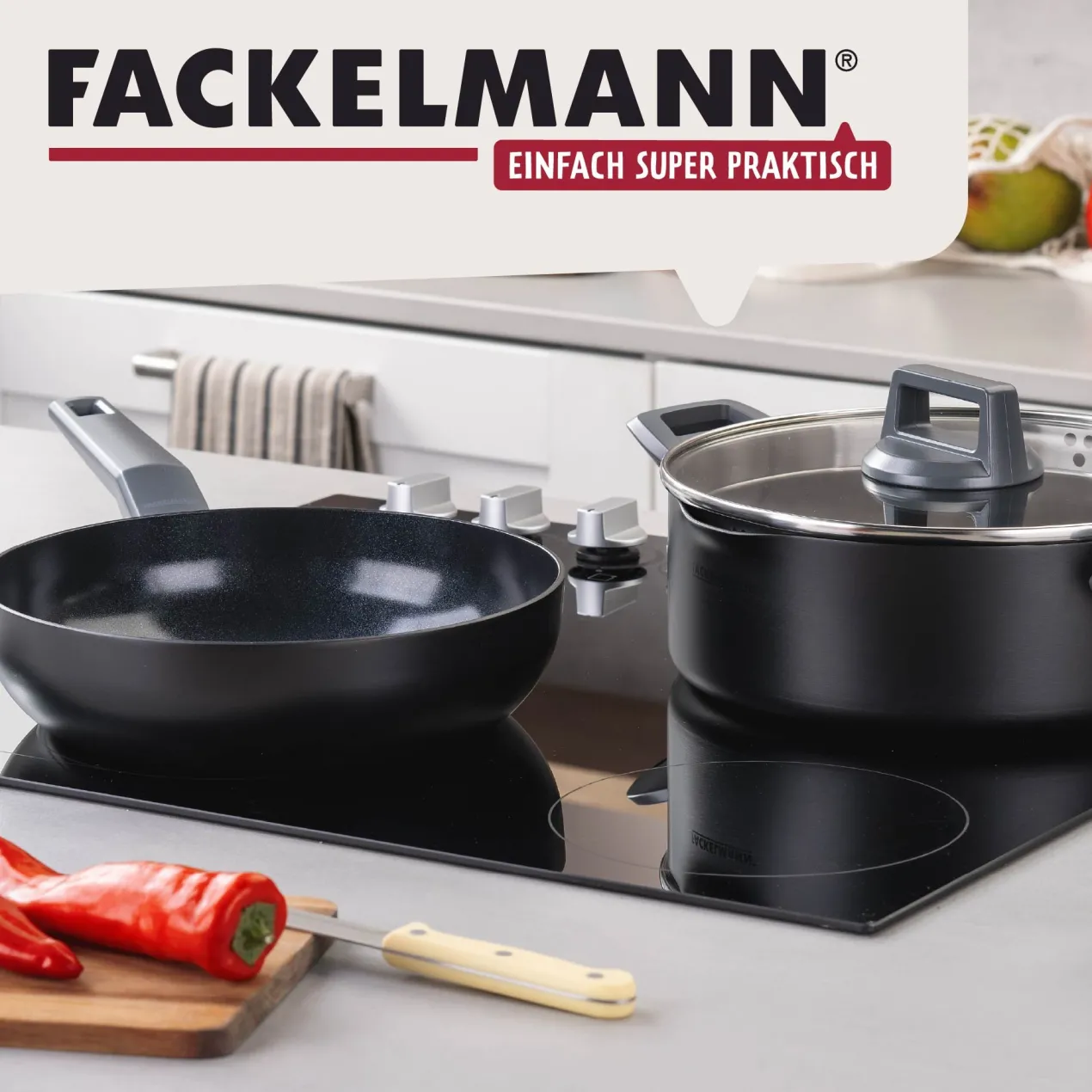 Wokpfanne Statement, Keramik, antihaft, Ø24cm – 20% Rabatt mit Code: COOK20