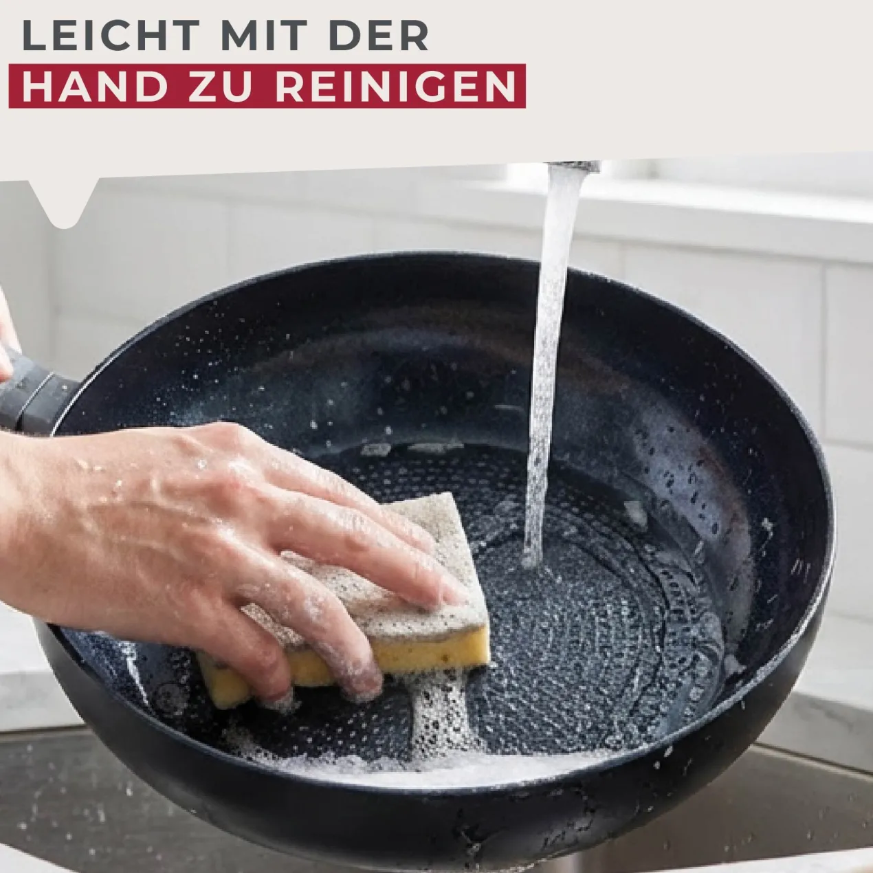 Wokpfanne Statement, Keramik, antihaft, Ø24cm – 20% Rabatt mit Code: COOK20