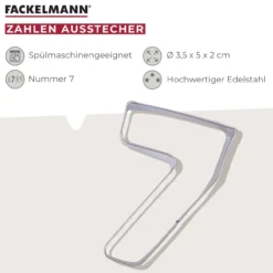 Zahlen-Ausstecher Nr. 7