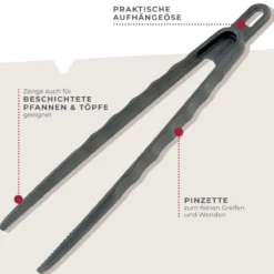 Zange, 29cm, grau